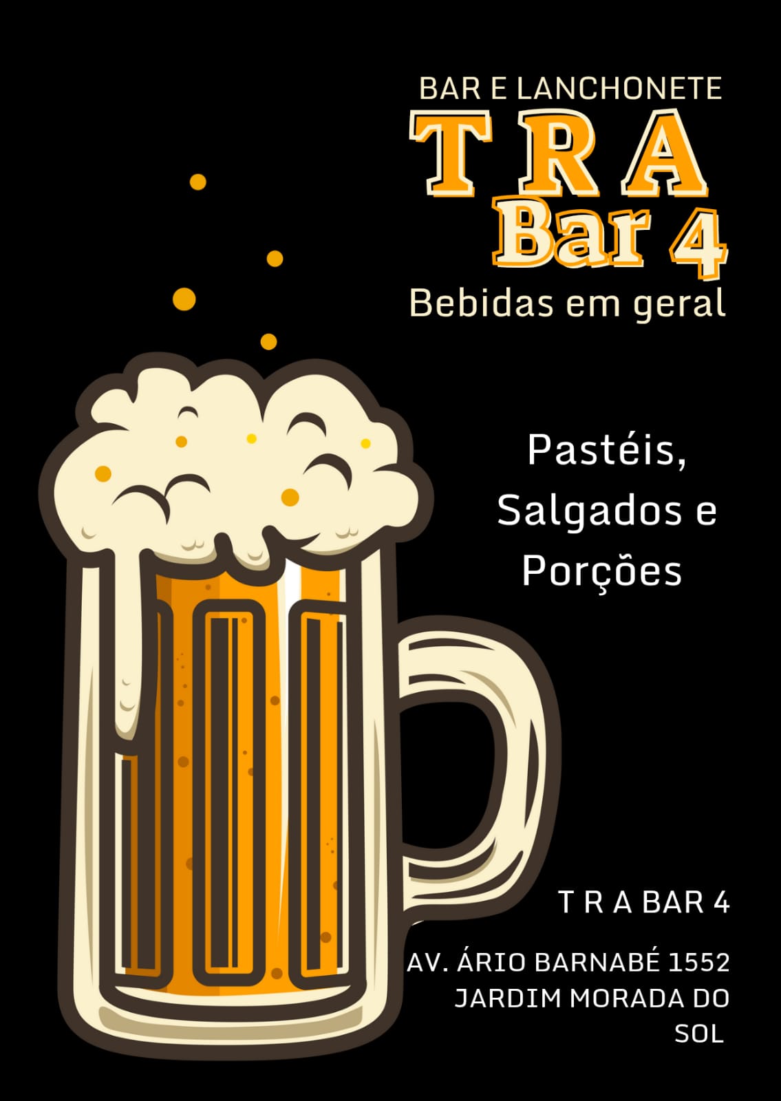 BAR E LANCHONETE (T R A ) BAR 4